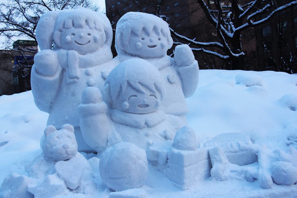 Sapporo, snow carving, winter festival