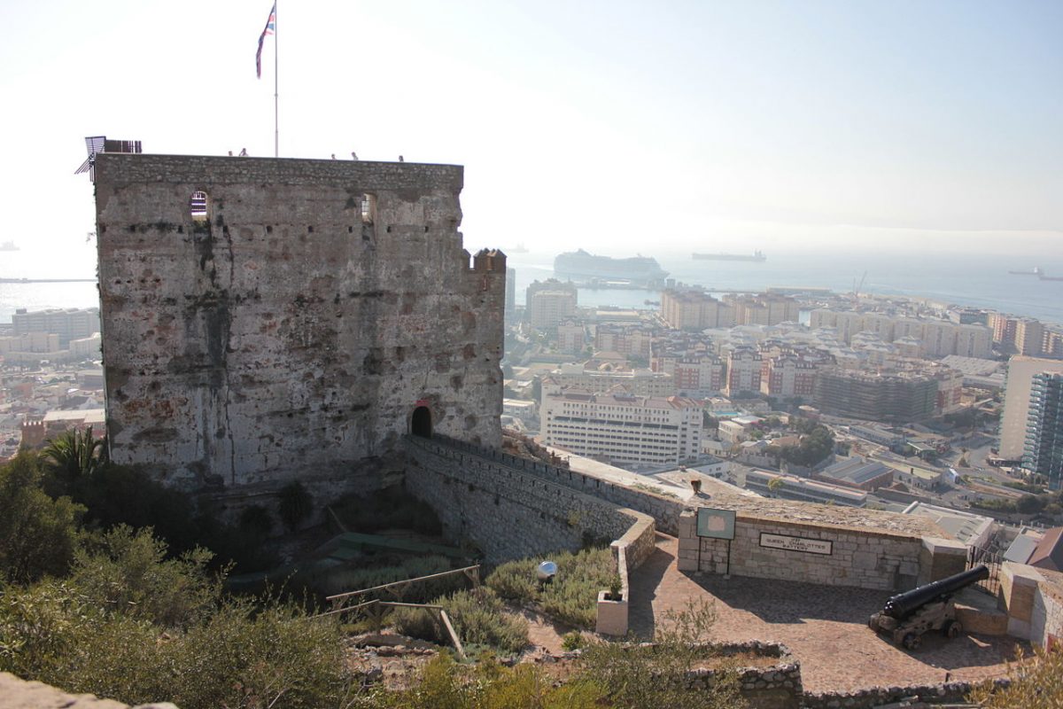 The fortifications that are known today as the Moorish Castle was first built in 1160. The fortifications that are known today as the Moorish Castle was first built in 1160.