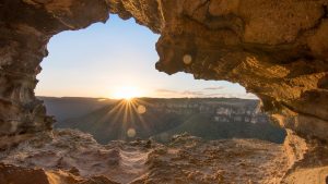 Sunset at Blue Mountains National Park