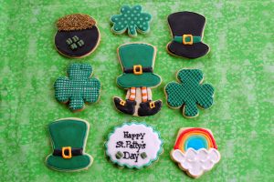 Irish cookies, St Patrick's Day cookies, Irish desserts