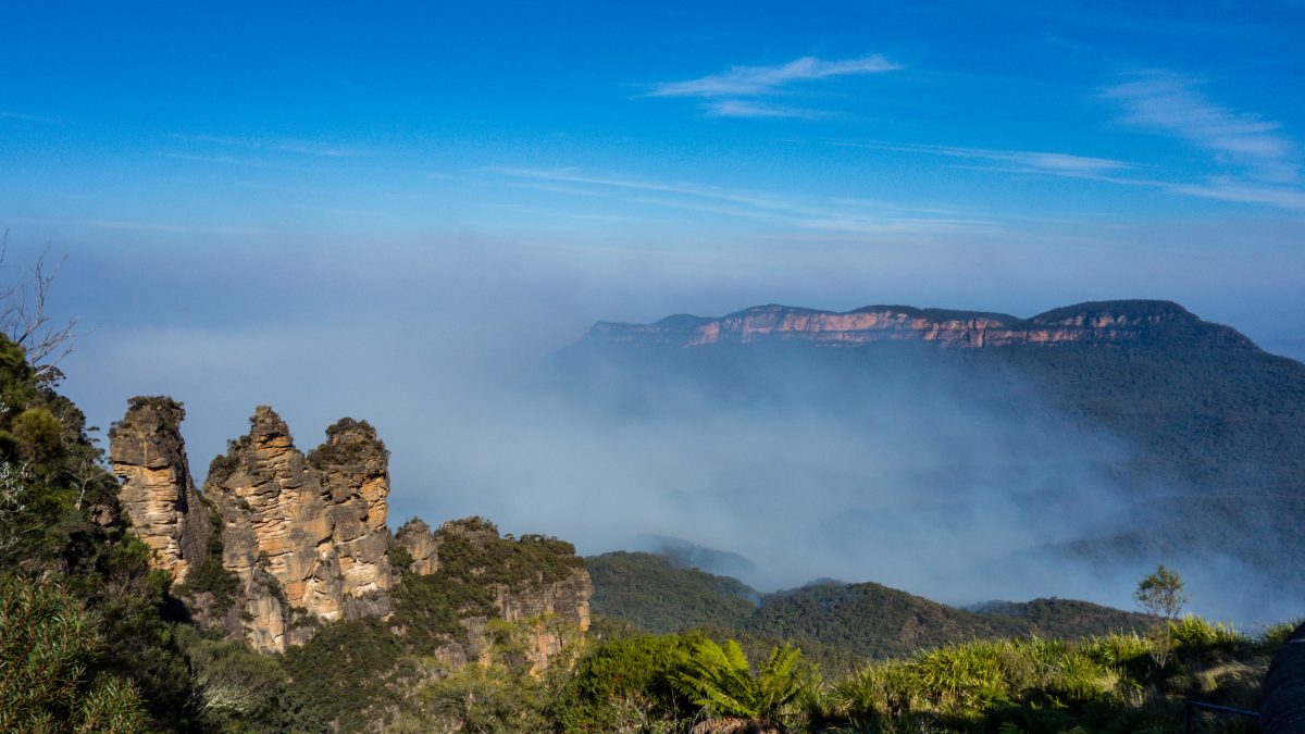 Early morning hike at Blue Mountains National Park, Australia