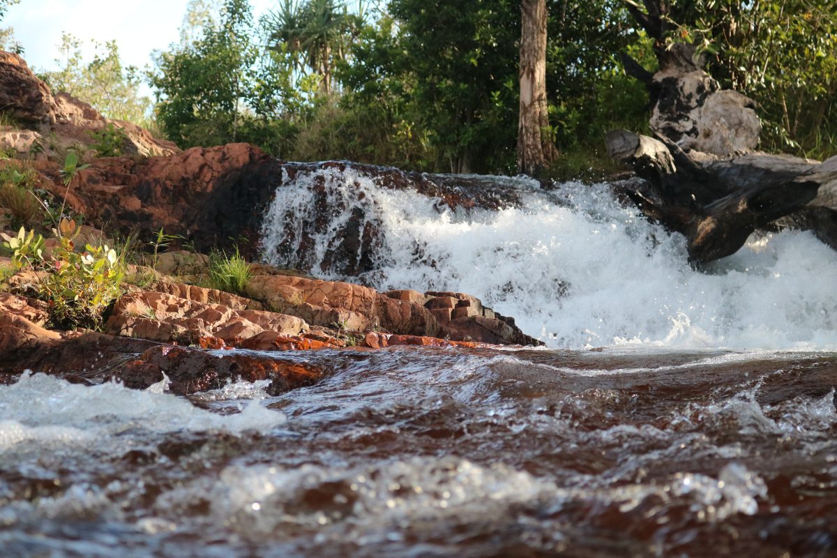 Buley Rockhole waterfall 