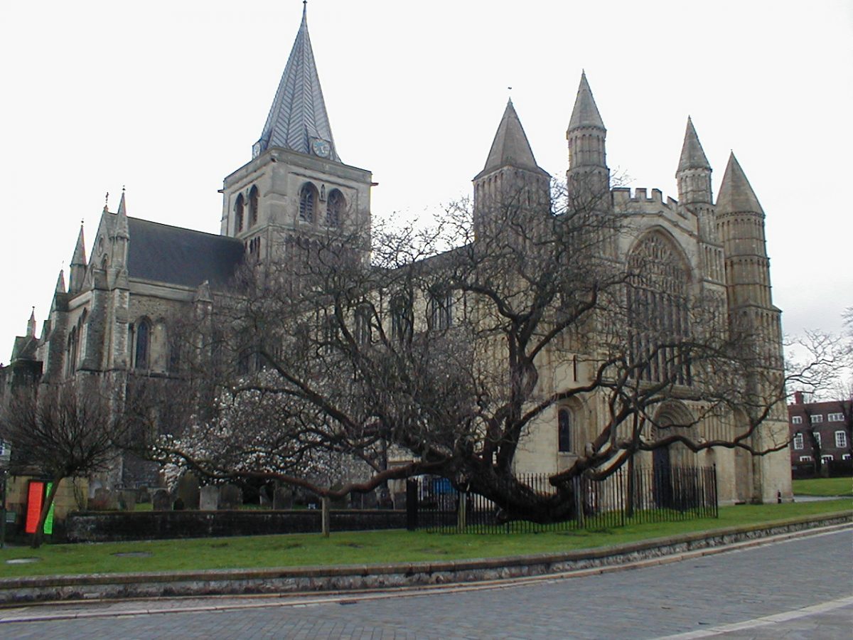 rochester castle, rochester cathedral