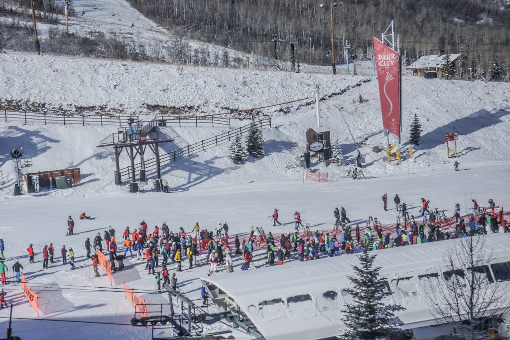 Utah Ski Resort. 