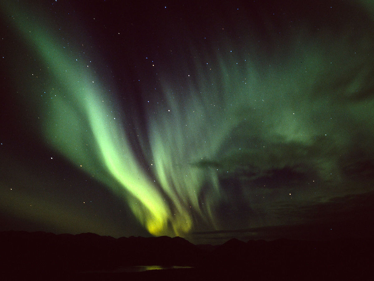 Aurora Borealis, Fish Lake, Yukon