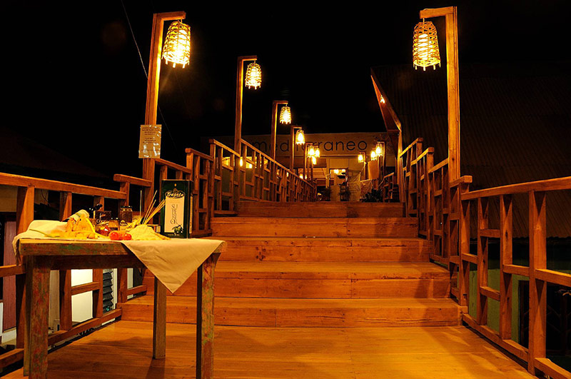 photo of the entrance to the Mediterraneo restaurant in Indonesia photo of the entrance to the Mediterraneo restaurant in Indonesia