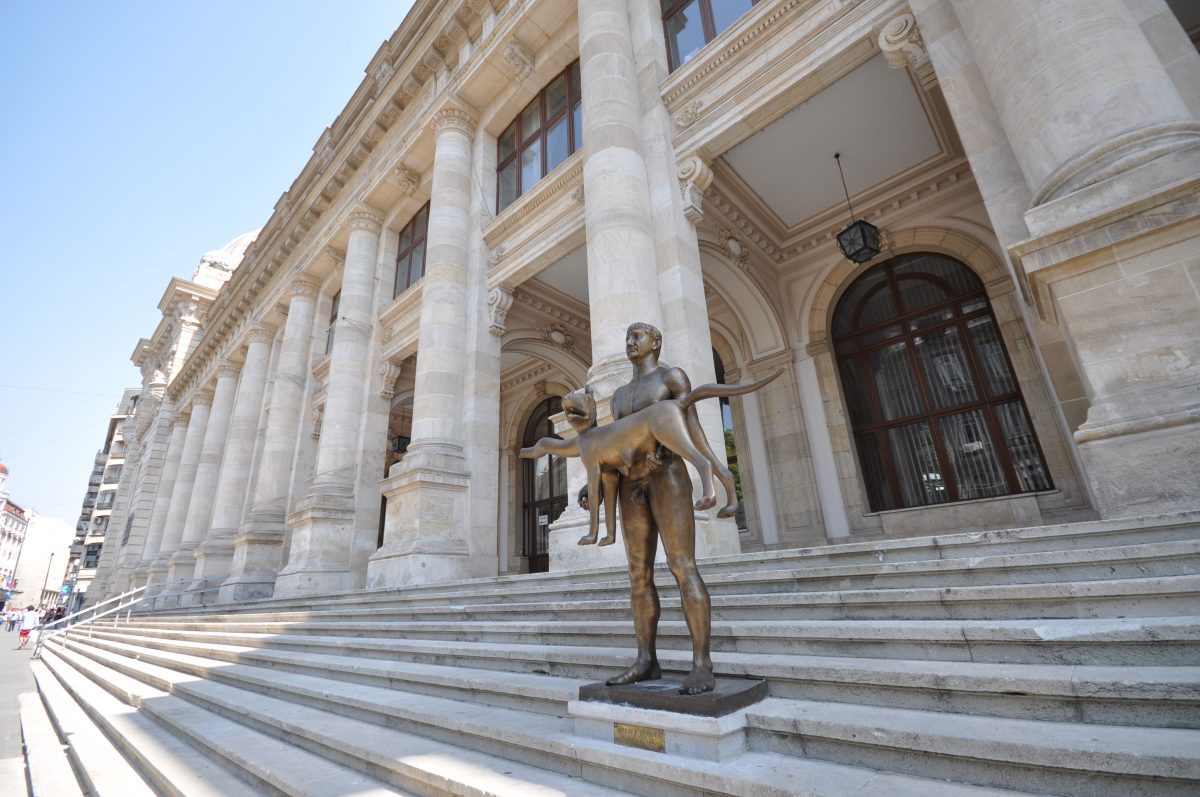 Facade of National Museum of Romanian History