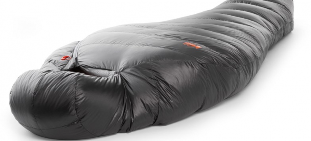 Gray REI Co-Op Magma 15 Sleeping bag, best gifts for hikers