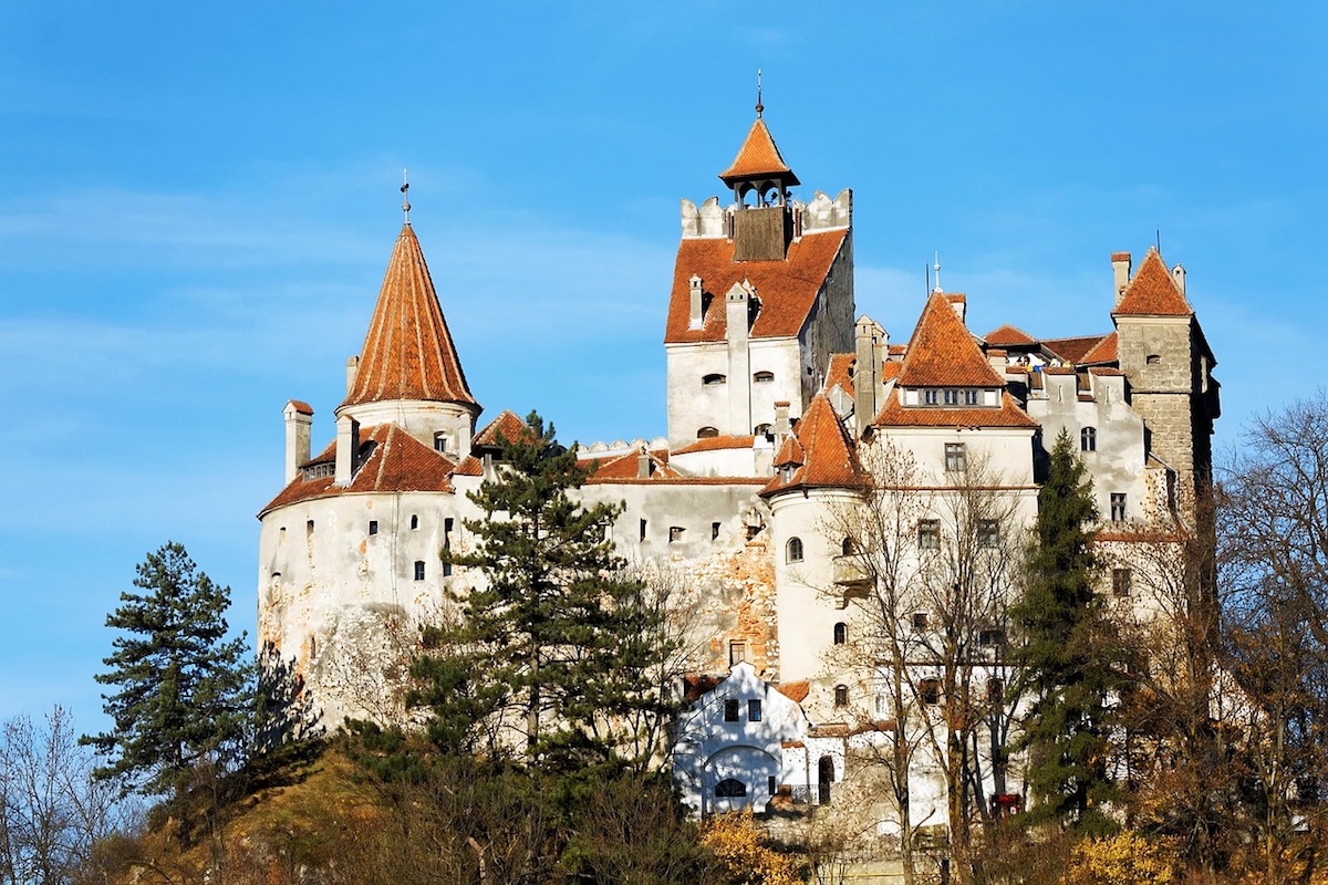 Bran Castle in Transylvania, popularly known as “Dracula's Castle"