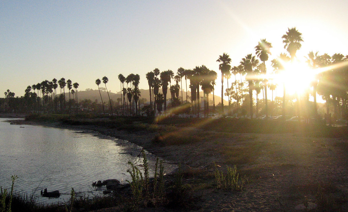 Sunset over at Santa Barbara County 