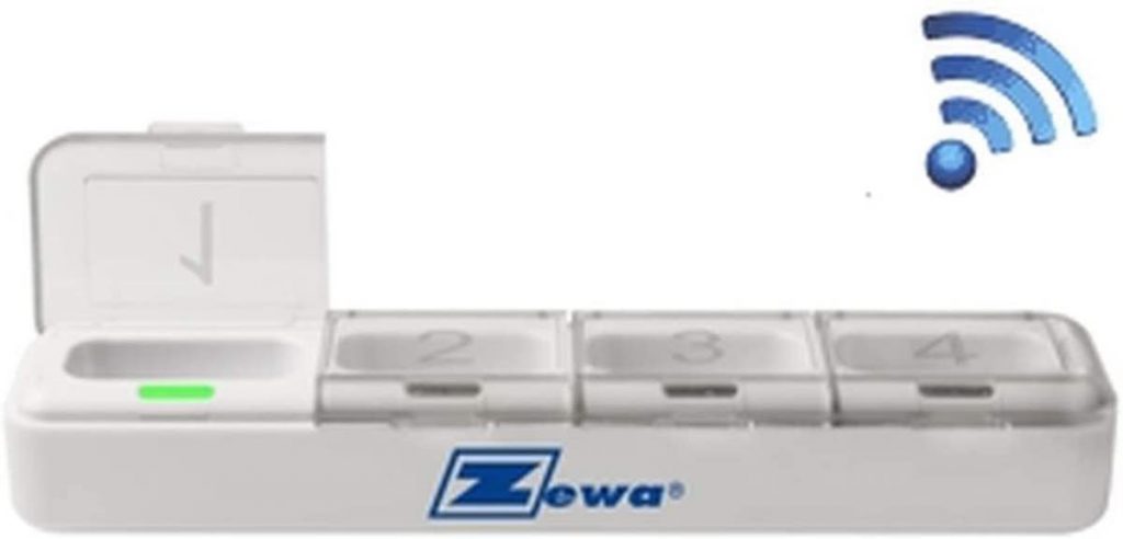 MedWell Smart Pill Box with Bluetooth feature