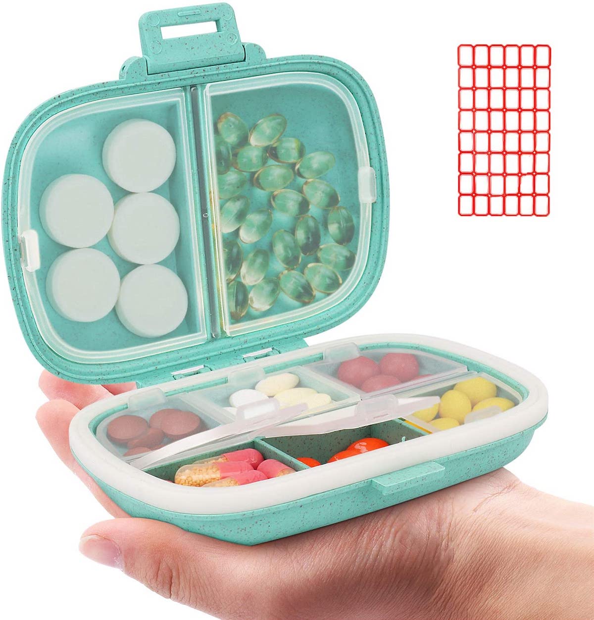 container store travel pill case