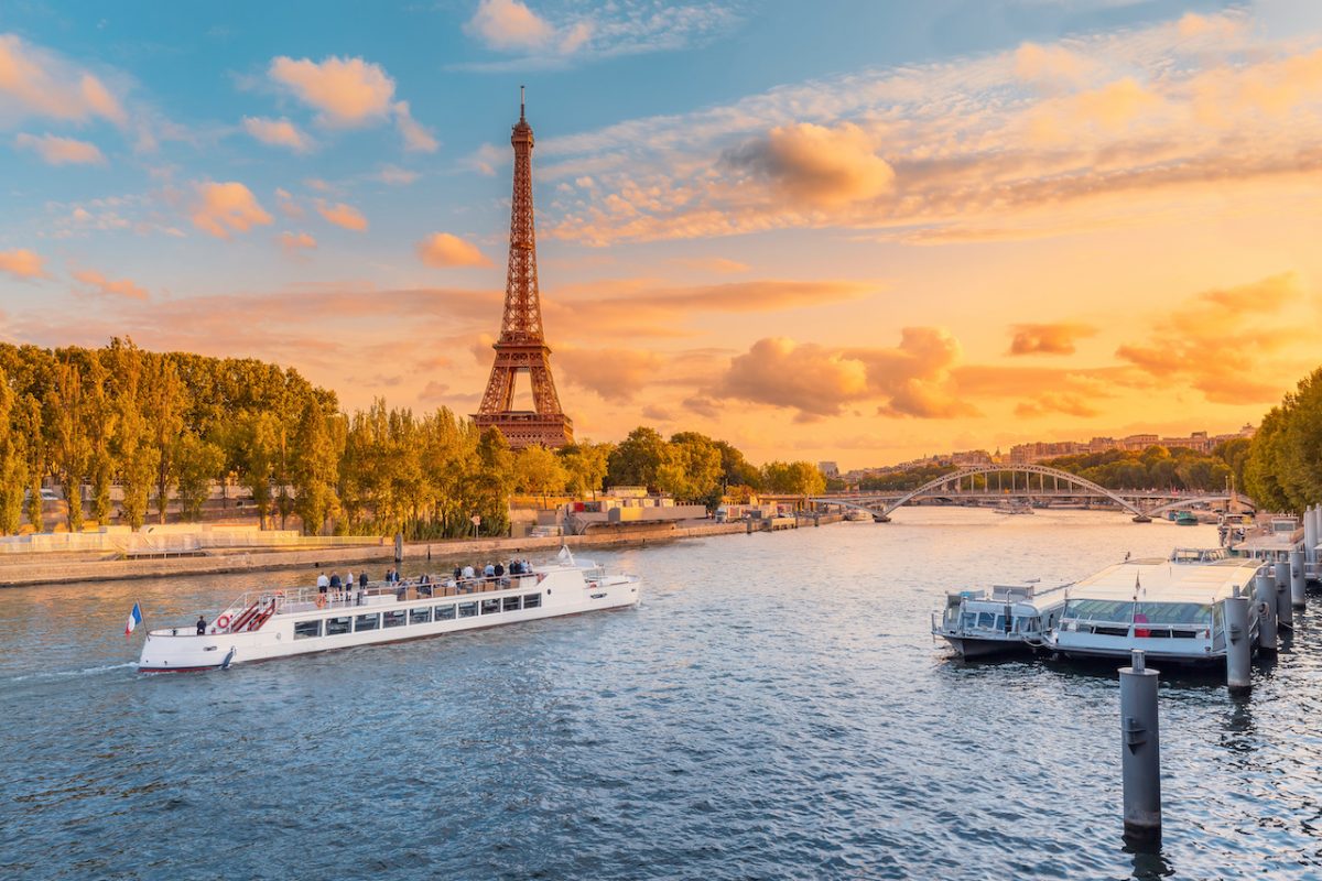 seine river sunset cruise