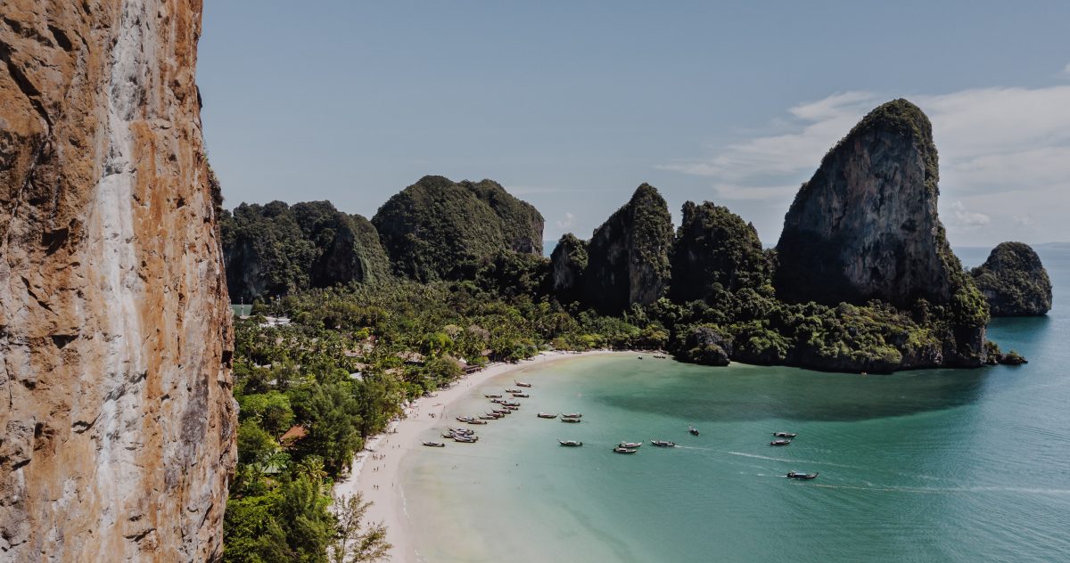 Beach scape of Phuket, Thailand