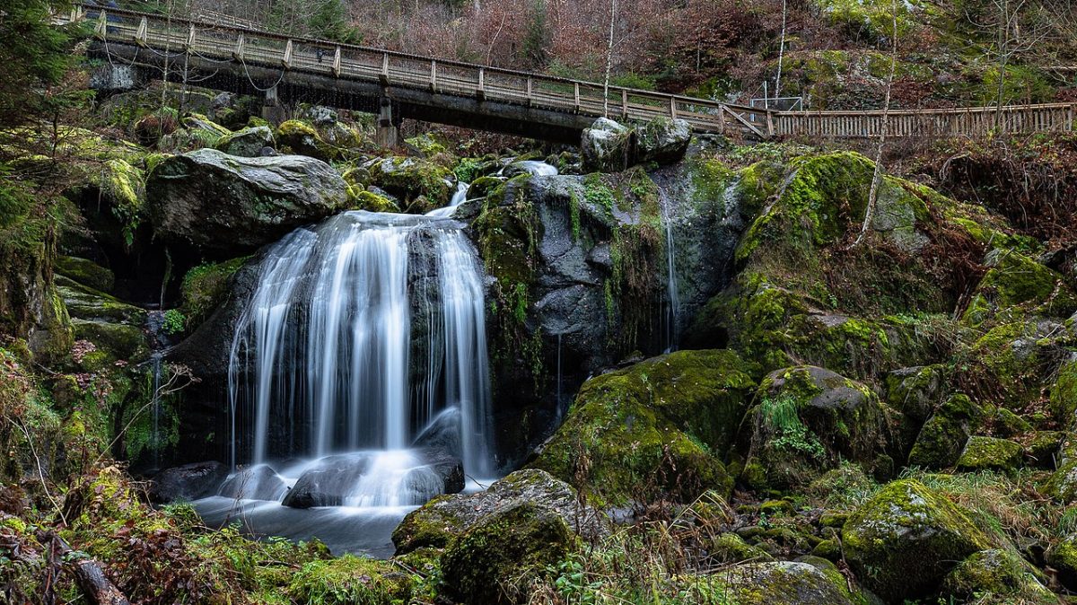 the highest waterfall in black forest