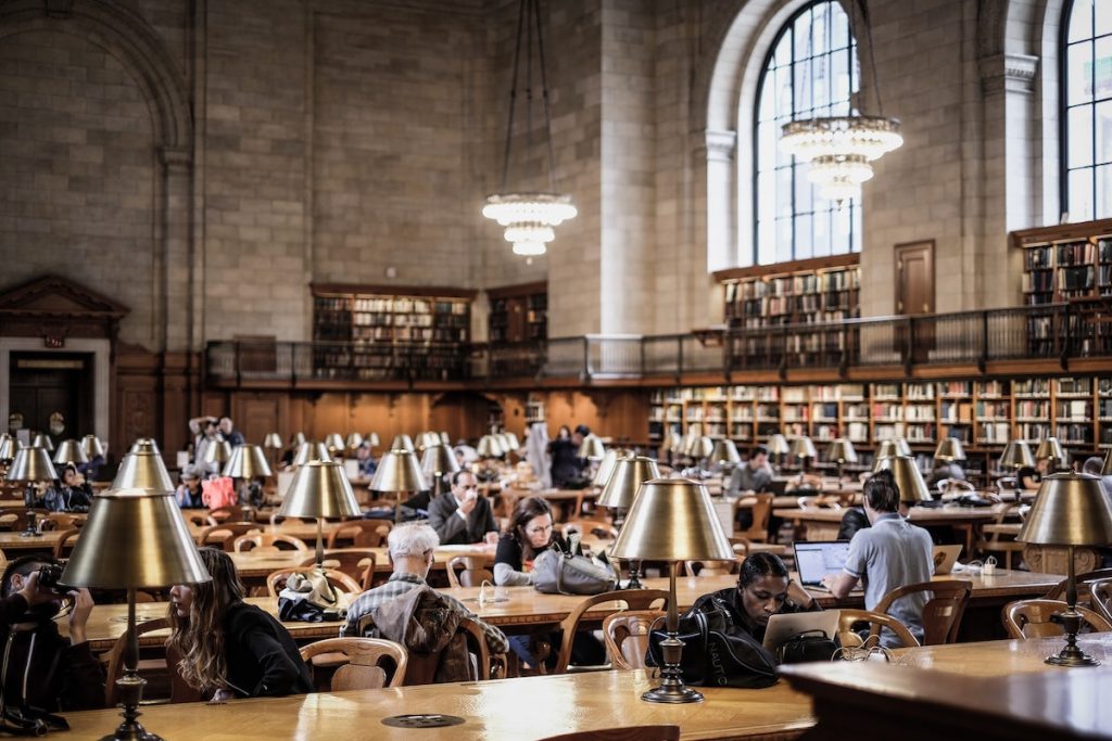Inside the New York Public Library