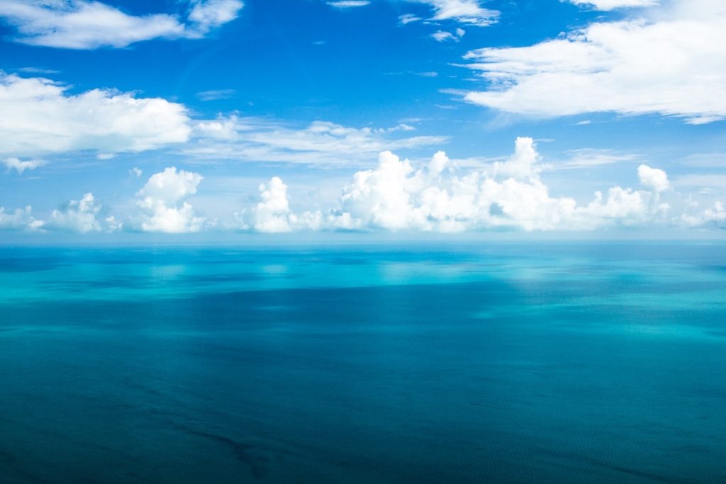 Clear blue waters and skies of Turks and Caicos Clear blue waters and skies of Turks and Caicos