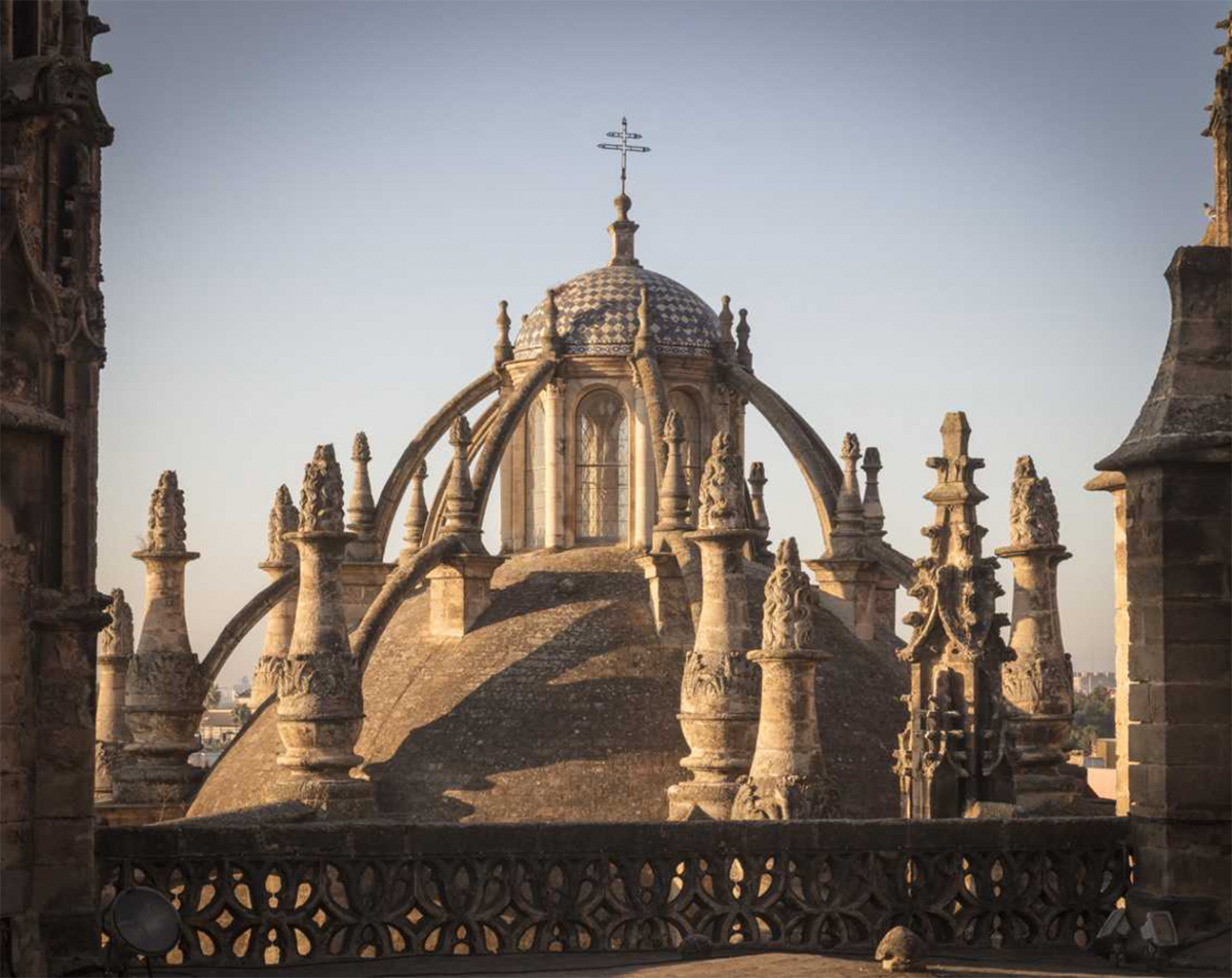 enormous dome of Catedral de Sevilla