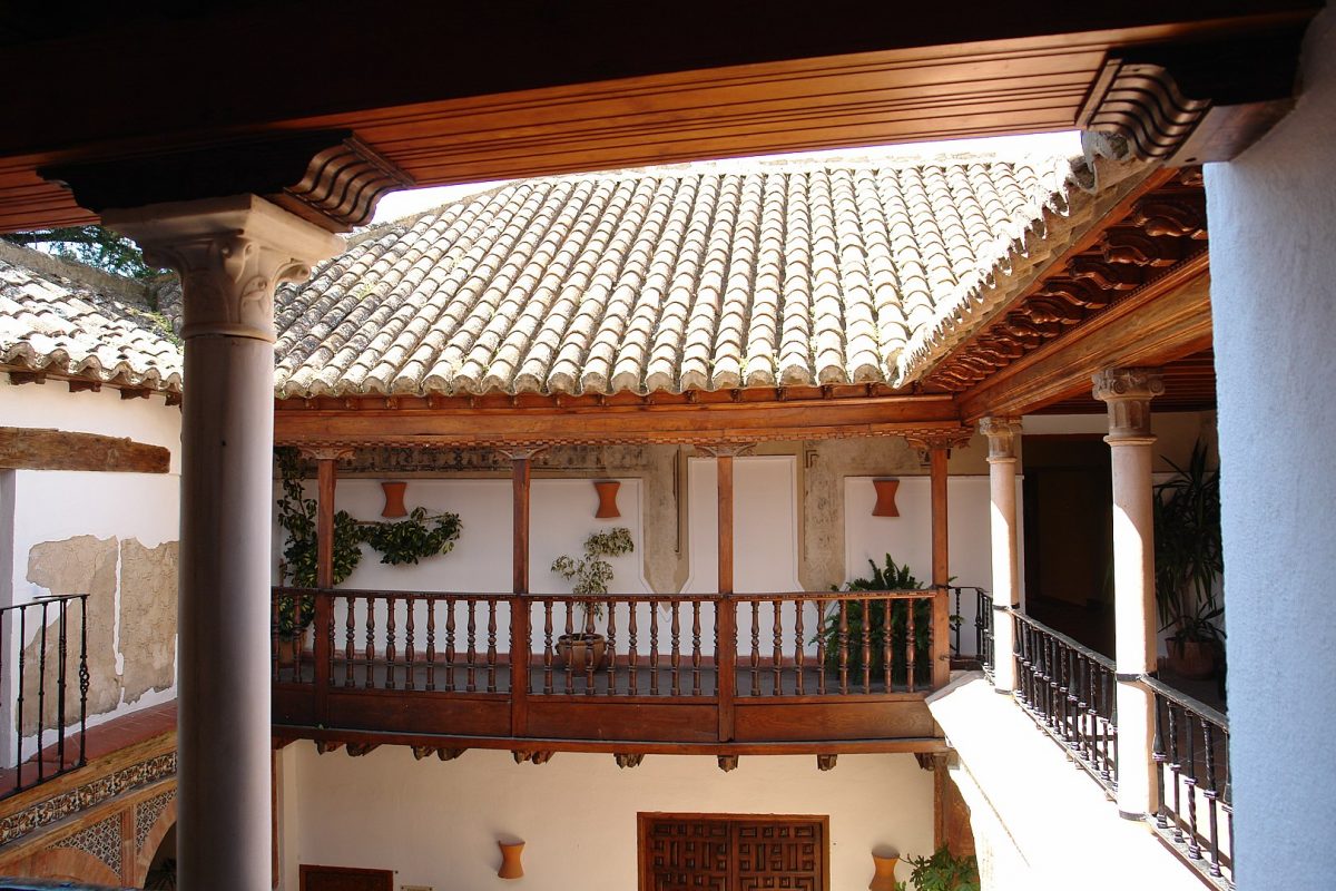 a moorish palace in ronda, spain