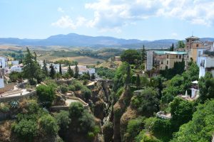 A view of Ronda's city and gorges