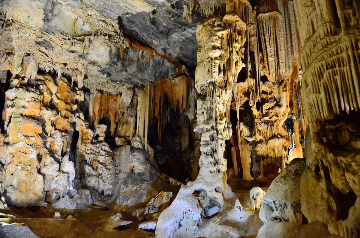 an impressive caving location in Cango Valley