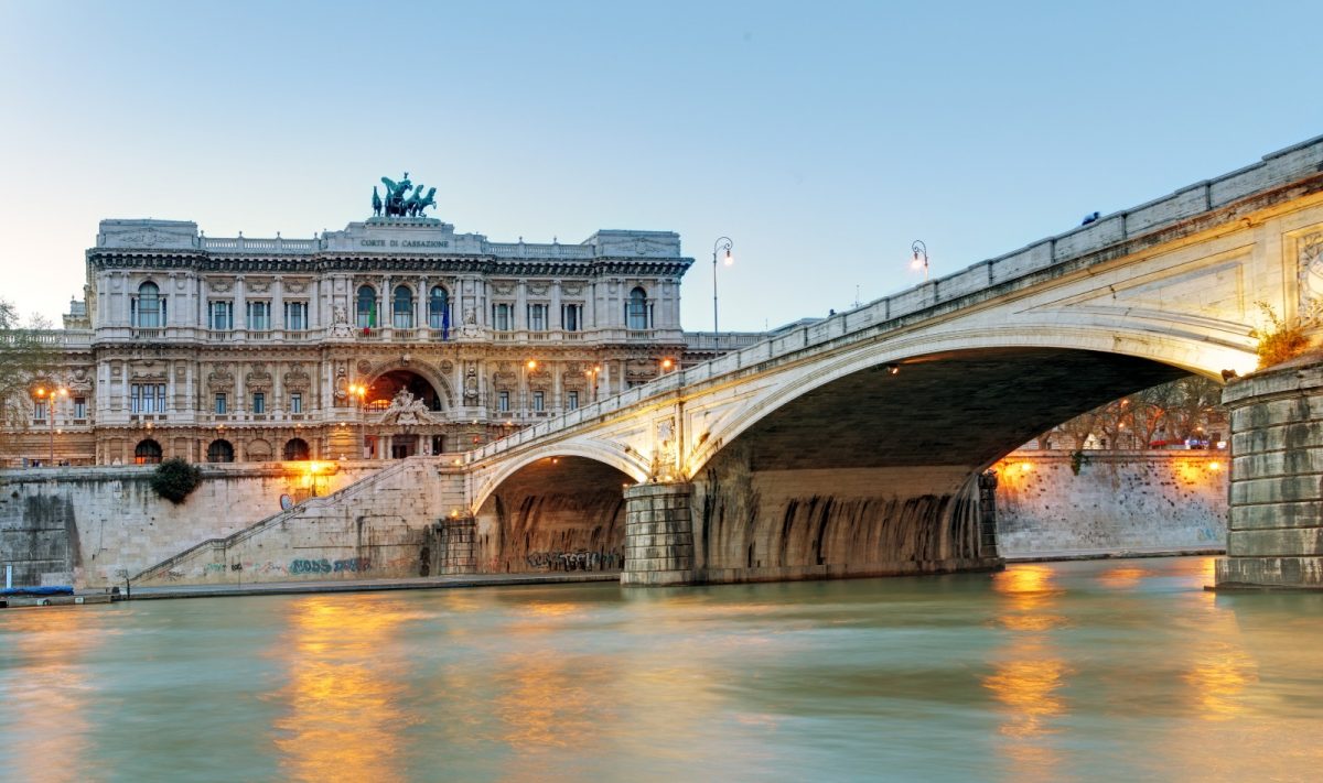 a palatial edifice on the other side of the bridge a palatial edifice on the other side of the bridge