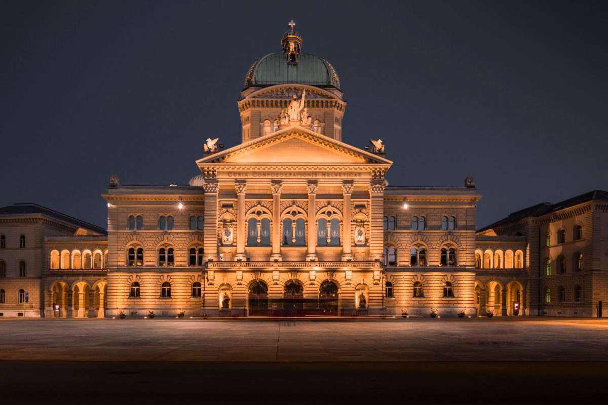 The Parliament Building at Bern, Switzerland The Parliament Building at Bern, Switzerland