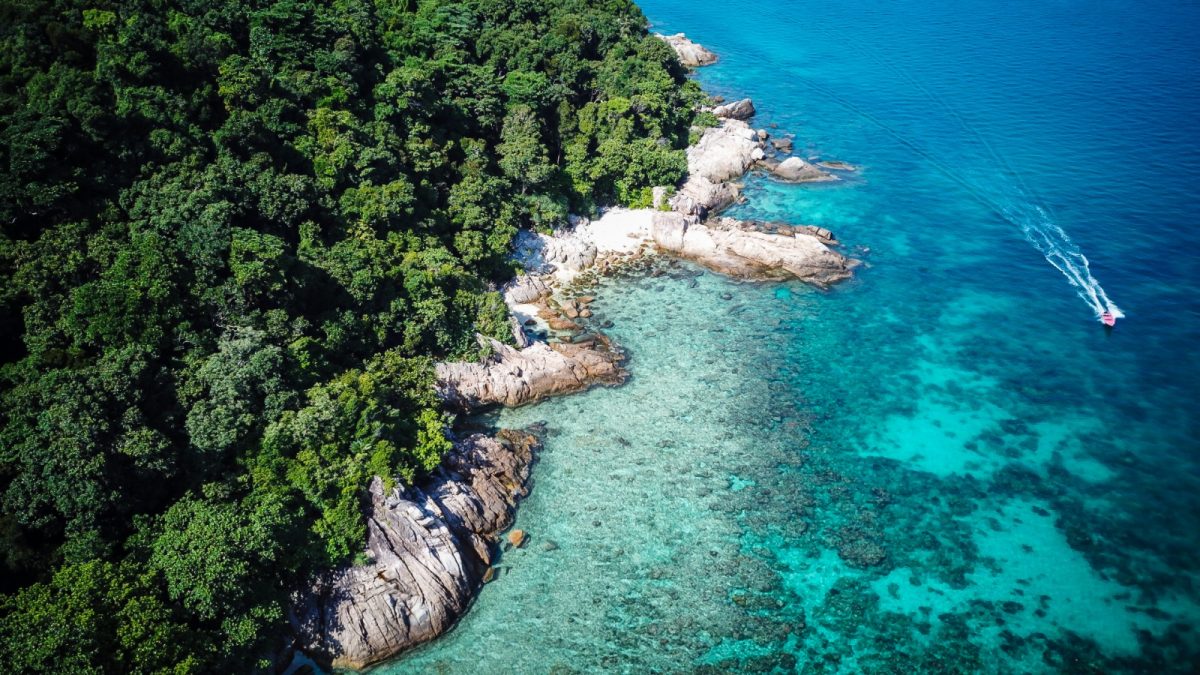 the stripped natural beauty of the perhentian islands
