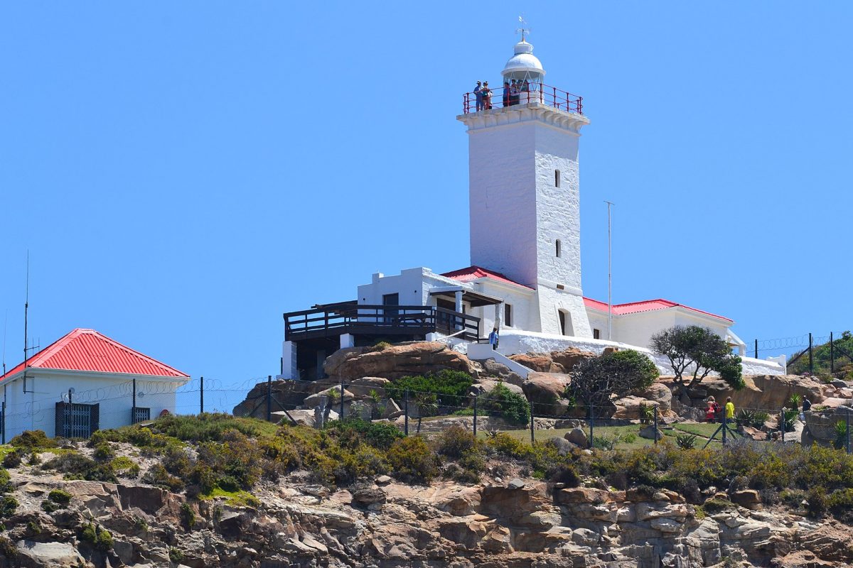 a lighthouse watching over the waters of Garden Route