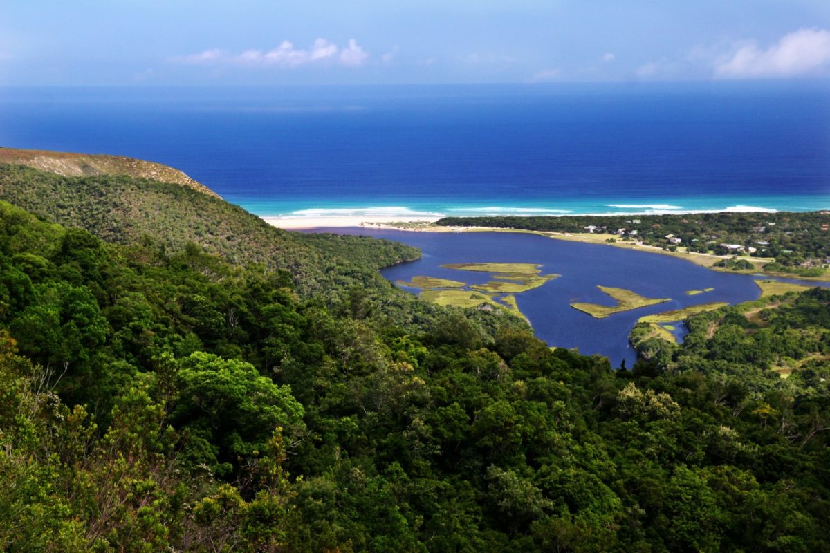 an idyllic view of the natural wonders at the garden route