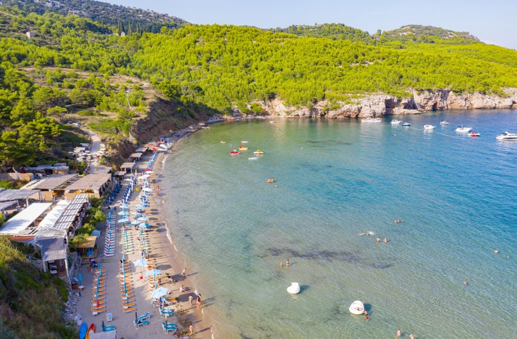 Sunj Beach, Lopud, Croatia Sunj Beach, Lopud, Croatia