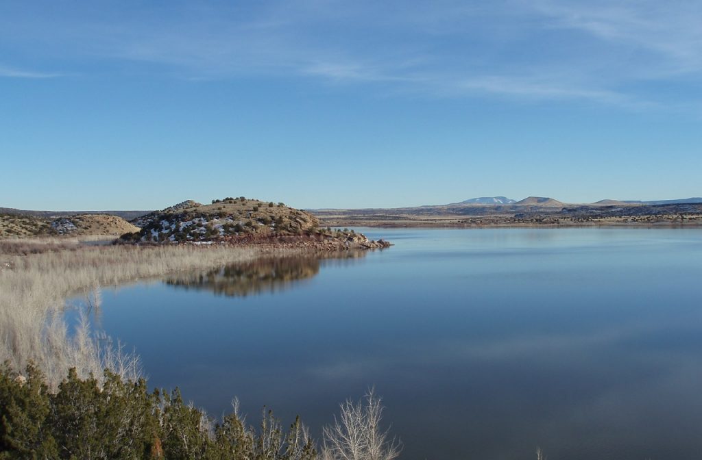 One of the biggest and most remote lakes in Arizona, Lyman Lake