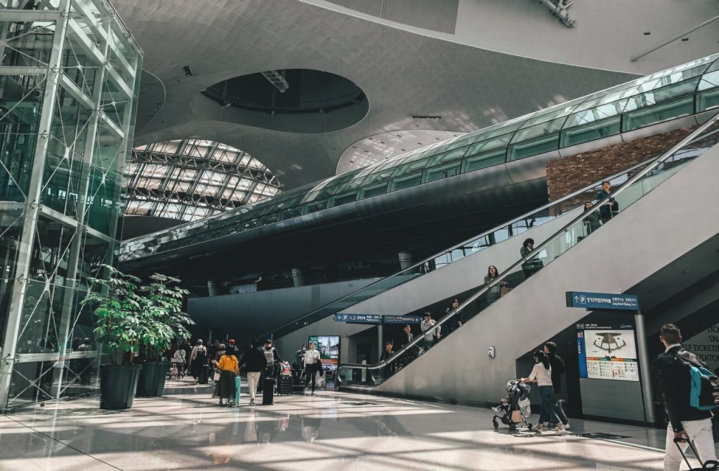 Inside Incheon International Airport