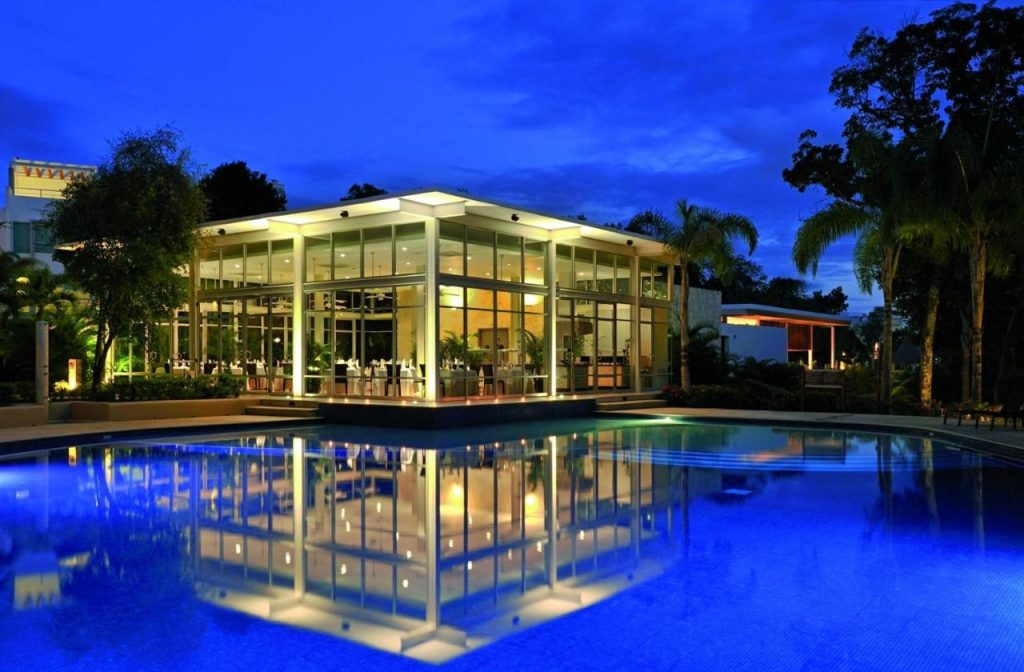 Nighttime view of Bahia Principe Luxury Sian Ka'an Nighttime view of Bahia Principe Luxury Sian Ka'an