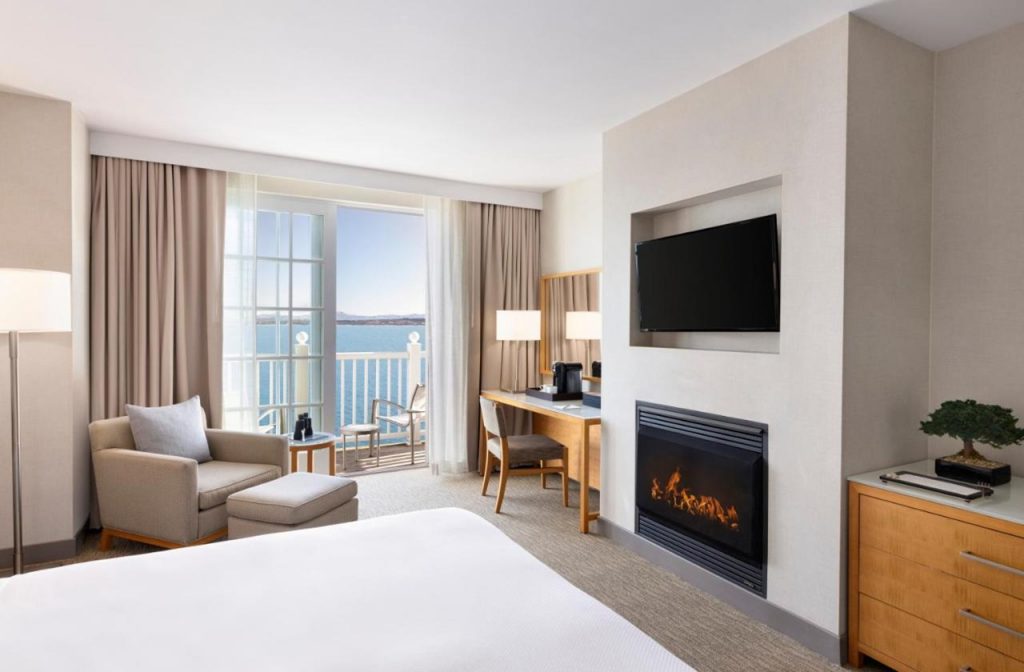 Pristine rooms with a view at InterContinental The Clement Monterey , one of the best Big Sur hotels Pristine rooms with a view at InterContinental The Clement Monterey , one of the best Big Sur hotels