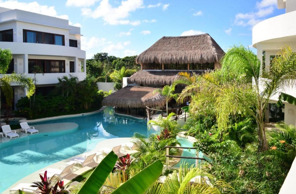 Intima Resort Tulum, one of the clothing-optional Tulum resorts Intima Resort Tulum, one of the clothing-optional Tulum resorts