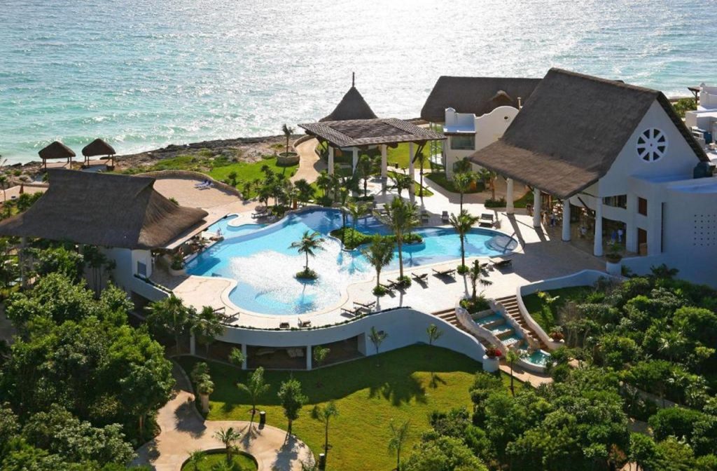 Aerial view of Kore Tulum Retreat and Spa Resort Aerial view of Kore Tulum Retreat and Spa Resort