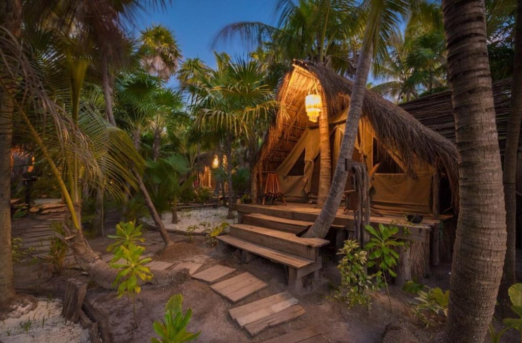One of the tents in Nativus Glamping Tulum One of the tents in Nativus Glamping Tulum