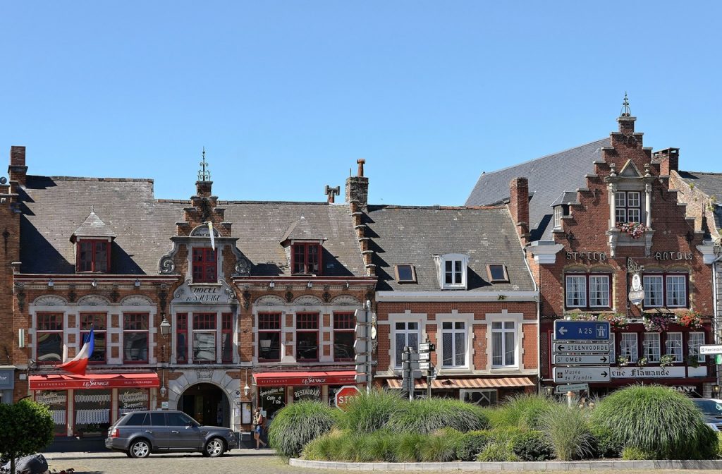 Flemish-Gothic buildings in Cassel