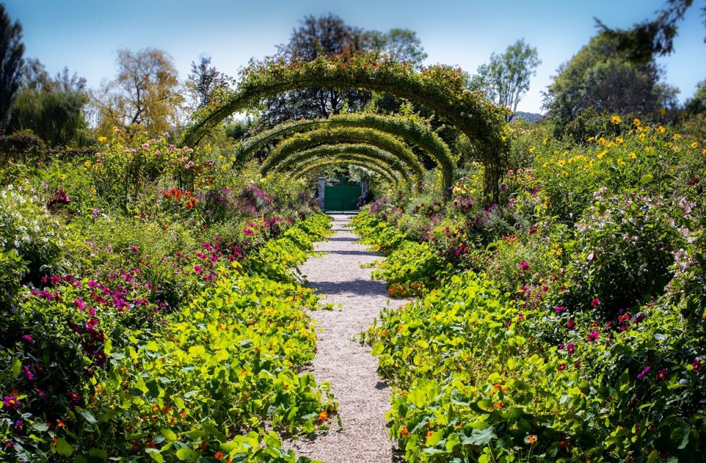 Gardens at Monet's house in Giverny