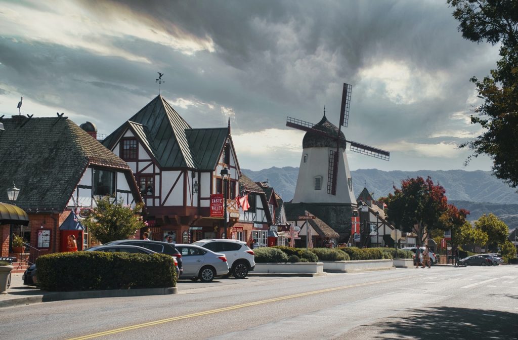 One of the best day trips from Los Angeles is the Danish town of Solvang