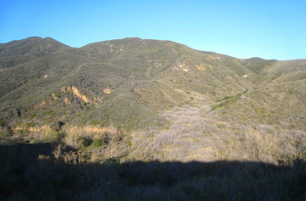 View of Zuma Canyon