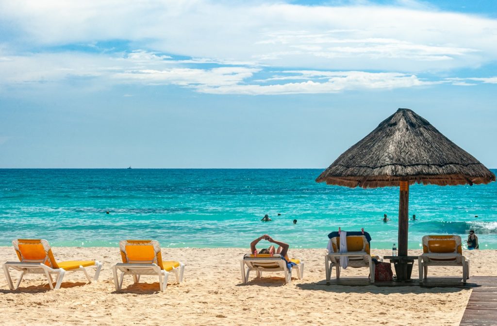 The dry season is the best time to go to Cancun for the great weather