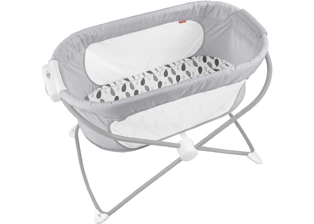 Fisher-Price rocking bassinet.