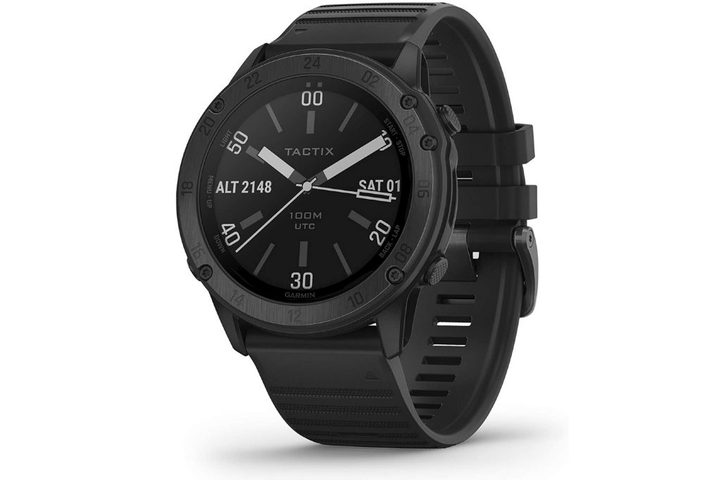 The Garmin Tactix Delta in black, one of the best easy read ABC watches. The Garmin Tactix Delta in black, one of the best easy read ABC watches.