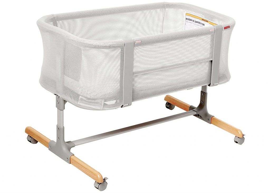  Skip Hop Baby Bassinet, the best portable bassinet with wheels.