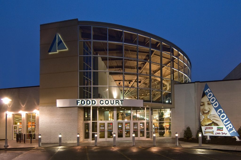 Millcreek Mall in Erie, PA featuring the Food Court. Millcreek Mall in Erie, PA featuring the Food Court.