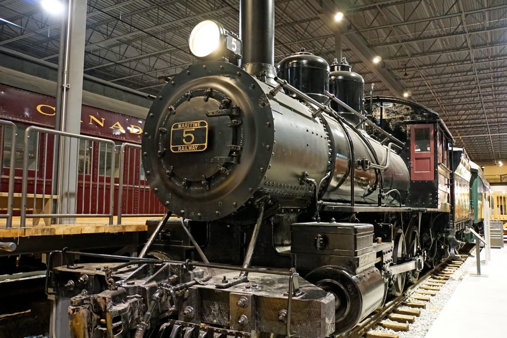 A preserved locomotive that can be seen in the Railway Museum in Erie, PA. A preserved locomotive that can be seen in the Railway Museum in Erie, PA.