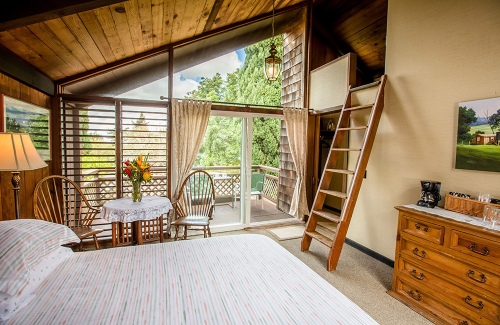 Interior of one of the lodges at Kula Lodge. Interior of one of the lodges at Kula Lodge.