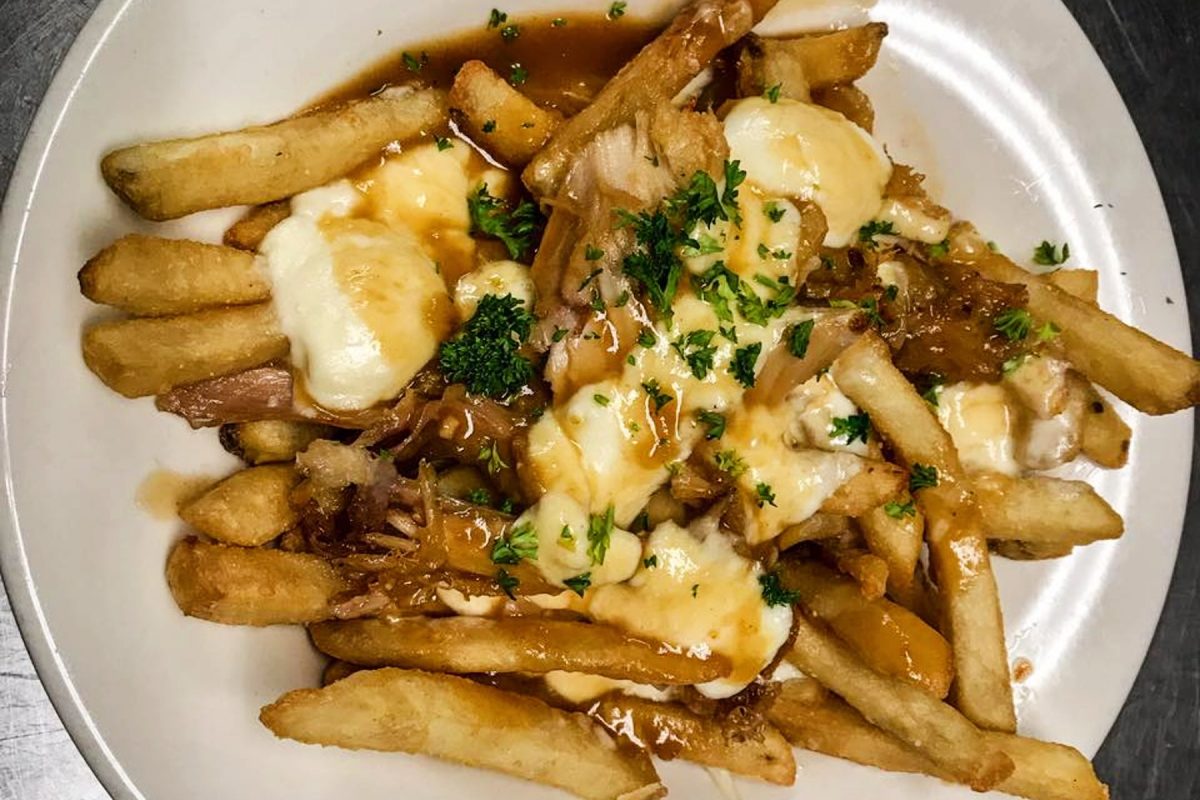 A serving of fries from Exit Glacier Salmon Bake, one of the seasonal Seward restaurants.